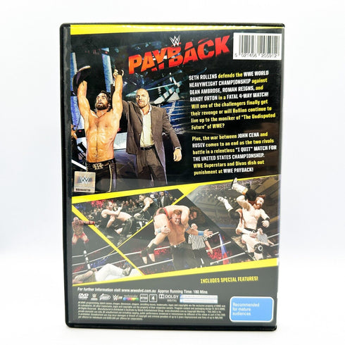 WWE Payback 2015 - Wrestling DVD