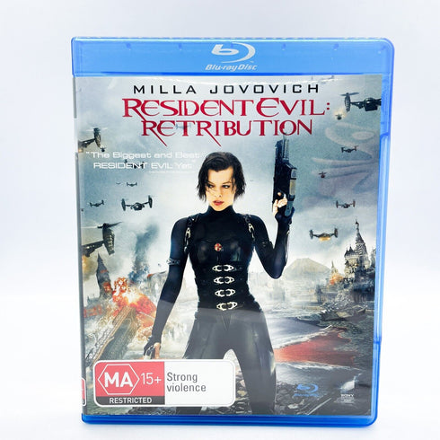 Resident Evil: Retribution (2012) Blu-Ray DVD