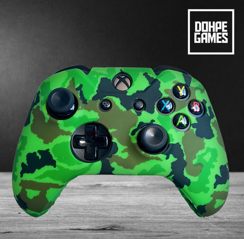 Green Camo Xbox One Controller Skin