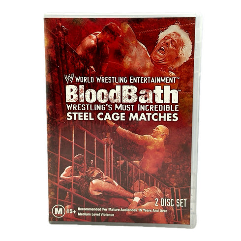 WWE BloodBath - Wrestling's Most Incredible Steel Cage Matches - Wrestling DVD