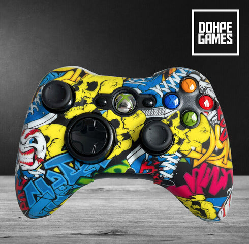 Graffiti Bomb Xbox 360 Controller Skin