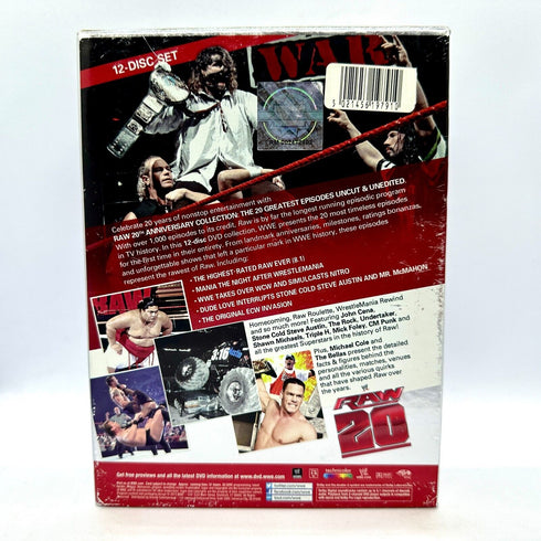 WWE Raw 20 Anniversary Collection - 12 Disc Set - Wrestling DVD