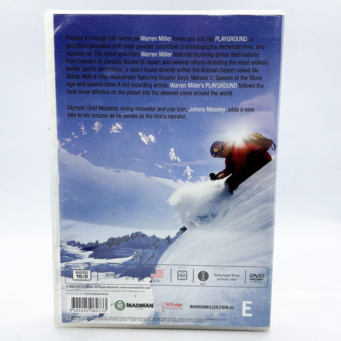 Warren Miller's Playground (2007) DVD Brand New and Sealed