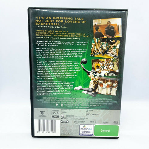 More than a Game - LeBron James DVD