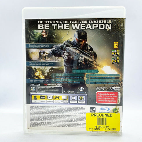 Crysis 2 Limited Edition - PlayStation 3 / PS3 Game