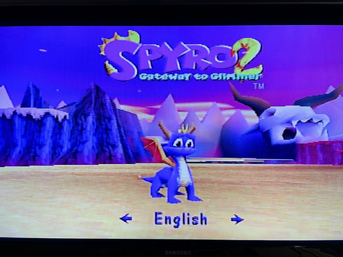 Spyro the Dragon 2: Gateway to Glimmer - PlayStation 1 / PS1 / PSX Game