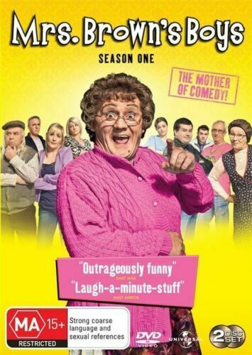 Mrs Browns Boys Season 1 (Series One) 2-Disc DVD Set Brand New Sealed