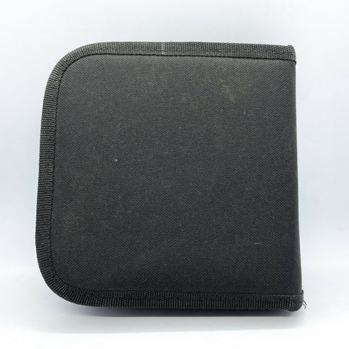 Official Sony PlayStation 1 / PS1 / PSX CD Game Case Folder Binder Black Zip