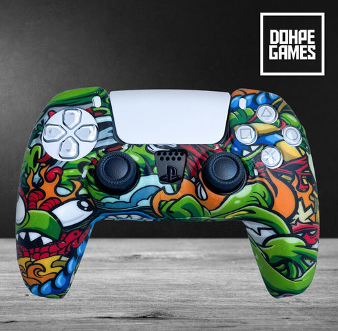 Graffiti Pop PS5 Controller Skin