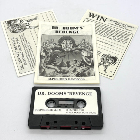 Spider-Man & Captain America: Dr. Doom's Revenge - Commodore 64/128 Game / C64