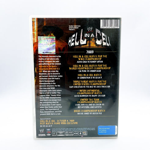 WWE Hell in a Cell 2009 - Wrestling DVD