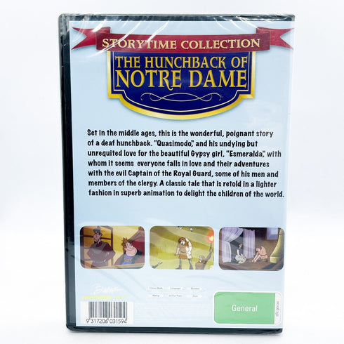 Storytime Collection - The Hunchback of Notre Dame DVD Brand New and Sealed