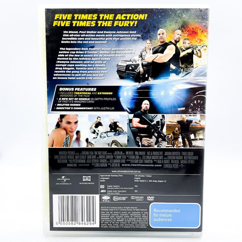 Fast & Furious 5 (2011) DVD