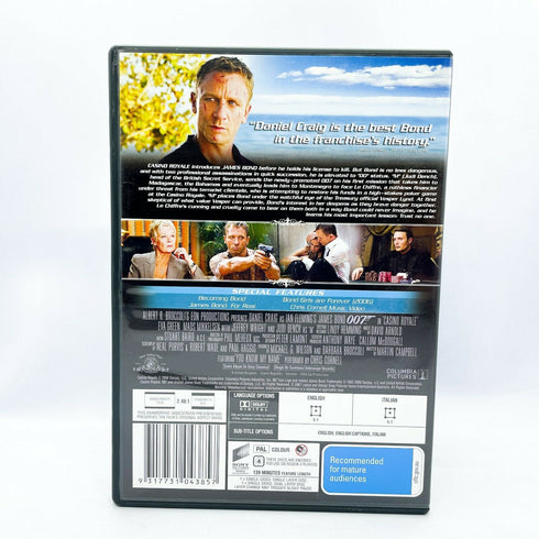 James Bond 007 Casino Royale DVD