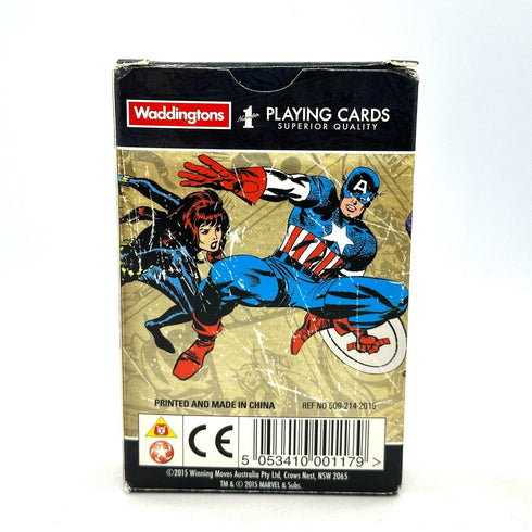 Marvel Comics Playing Cards Waddingtons Deck
