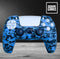 Blue Digital Camo PS5 Controller Skin