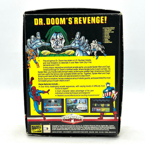 Spider-Man & Captain America: Dr. Doom's Revenge - Commodore 64/128 Game / C64