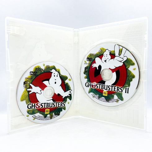 Ghostbusters 1 & 2 Double DVD Set with Steel Collectors Tin Slipcover