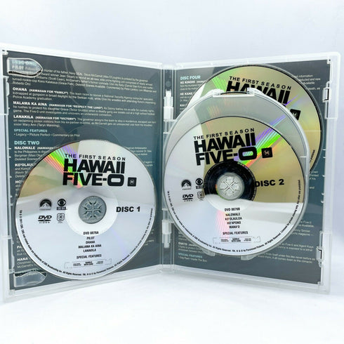 Hawaii Five-0 Season 1 Series 6-Disc Box Set DVD Five O