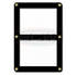 BCW Screwdown Holder Double 2 Card Black Frame
