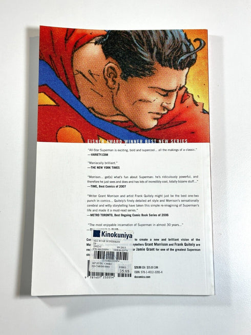 All-Star Superman by Grant Morrison DC Comics TPB Trade Paperback 2011 Book
