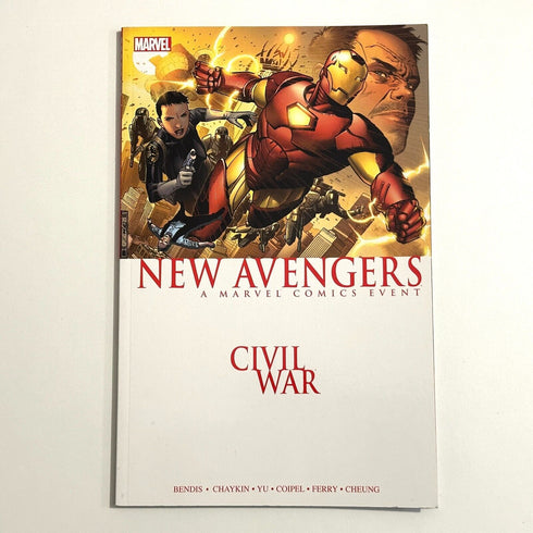 Marvel Civil War Trade Paperback Set Captain America Iron Man New Young Avengers