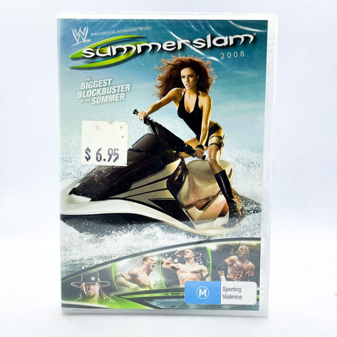 WWE SummerSlam 2008 - Wrestling DVD - Brand New & Sealed