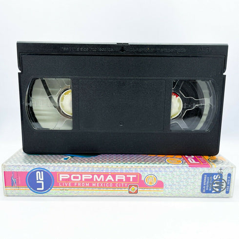 U2 VHS Video Set - ZooTV Live from Sydney, Australia and Popmart Mexico City