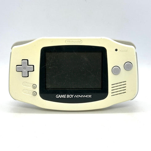 White GBA Game Boy Advance Console