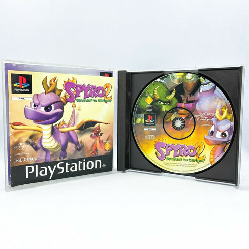 Spyro the Dragon 2: Gateway to Glimmer - PlayStation 1 / PS1 / PSX Game