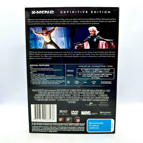 X-Men 2 (X2) Definitive Edition (Marvel) - DVD