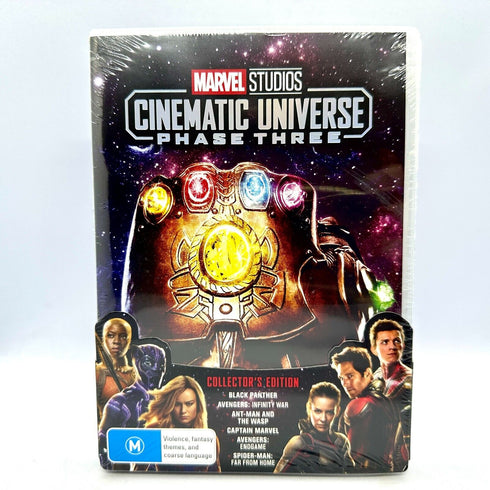 Marvel Cinematic Universe Phase Three Part Two DVD Set Collectors Edition