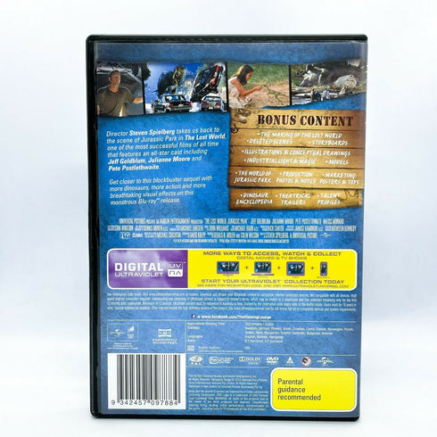 Jurassic Park: The Lost World DVD