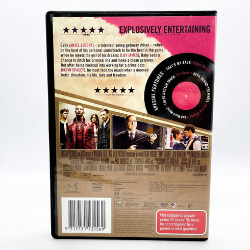 Baby Driver (2017) DVD