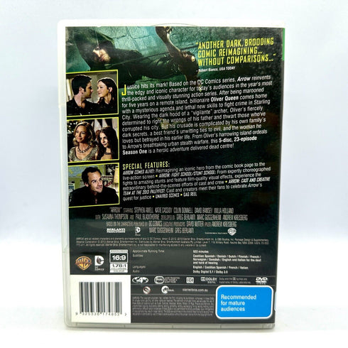 Arrow - The Complete First Season 1 (DC Comics) - DVD