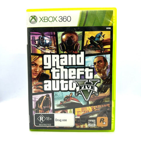 Grand Theft Auto V (GTA 5 Five) - Xbox 360 Game