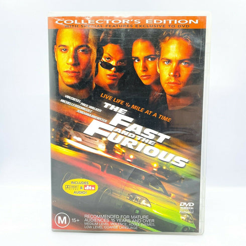 The Fast and the Furious Collectors Edition DVD