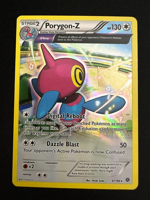 Porygon-Z 67/98 Ancient Origins Holo Pokemon Card