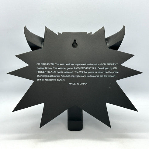 The Witcher III Wild Hunt Wolf Wall Sculpture Video Game Collectible Dark Horse