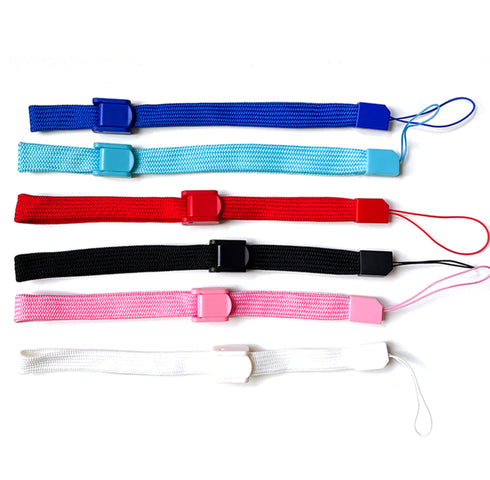 6 x Coloured Wrist Straps