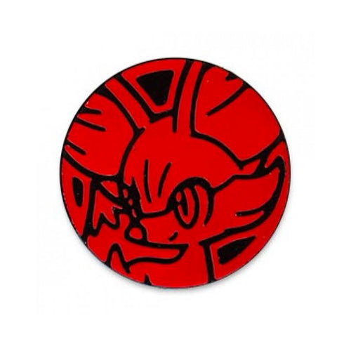 Red Fennekin Coin Pokemon Card TCG