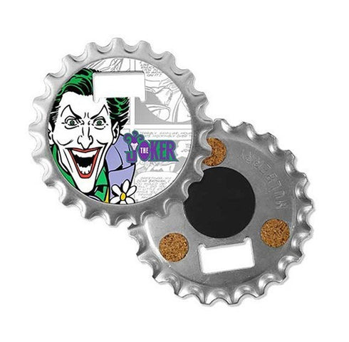 DC Comics Joker 3-in-1 Bottle Opener / Magnet / Coaster