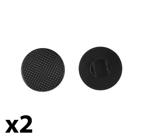 2 x Black PSP 1000 Replacement Analog Caps
