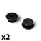 2 x Black PSP 2000/3000 Replacement Analog Caps