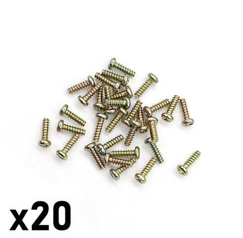 20 x Tri-Wing Screws for Game Boy, Advance, Colour, GBA, GBC, DMG, Pocket, Light