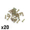 20 x Tri-Wing Screws for Game Boy, Advance, Colour, GBA, GBC, DMG, Pocket, Light
