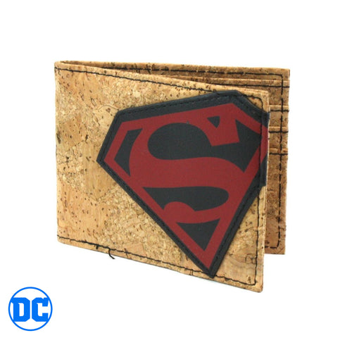 Official DC Comics Superman Cork Bi-Fold Wallet