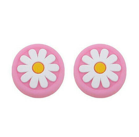 Pink Flower Thumb Grips
