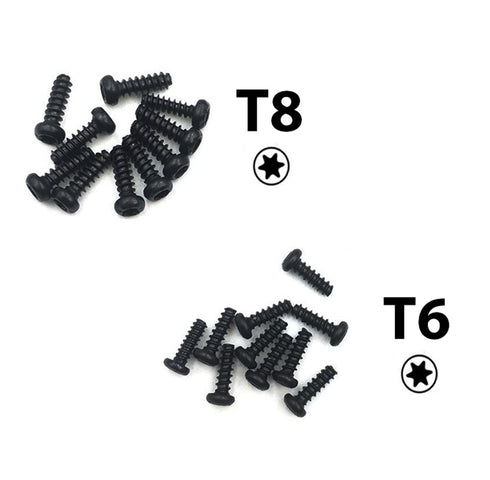 20 x Screws T8 T6 9mm for Xbox One / Xbox 360 Controllers