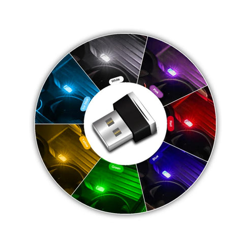 Mini USB Light for PC, Mac, Laptop, Car Interior